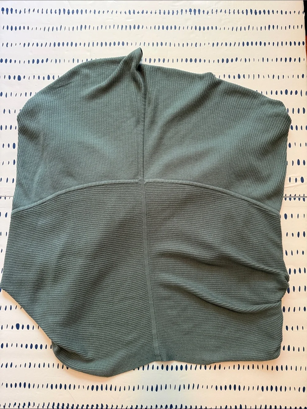 Lululemon Cashlu Knit Textured Wrap in Tidewater Teal